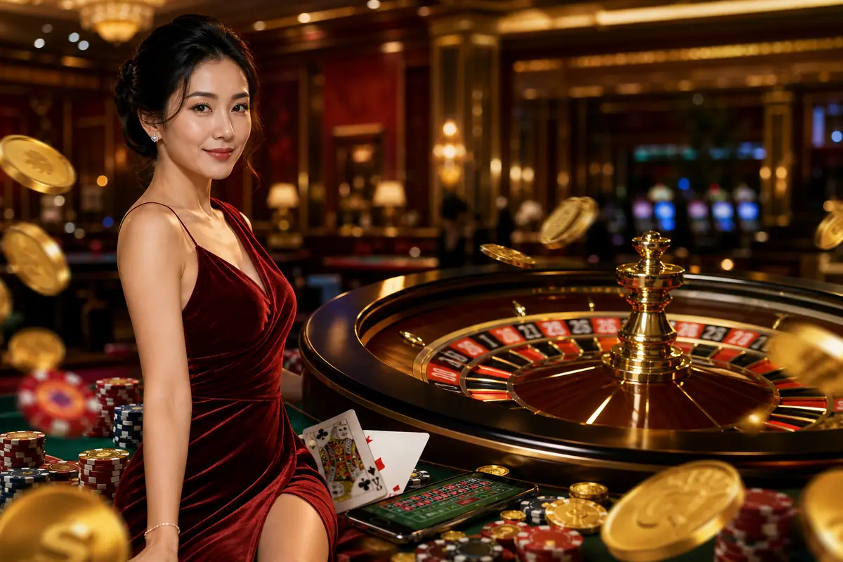 waja333 Casino meja live baccarat dealer langsung